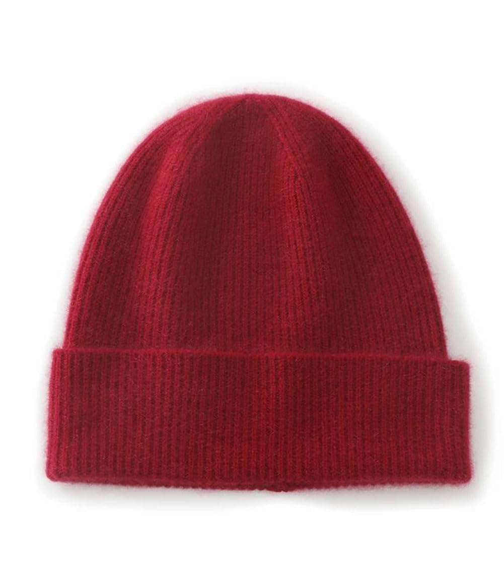 Gorro de Punto Gorros de Punto clásicos, Gorro de Invierno Unisex Punto, Mezcla Lana Merino, Multicolor(Gray)