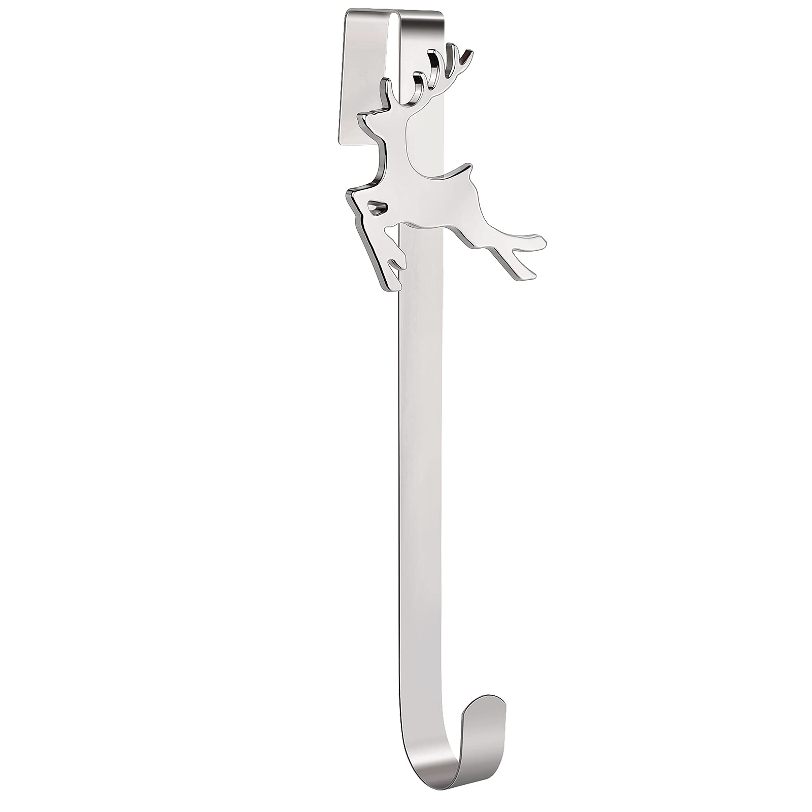 Buy Fovths Christmas Metal Wreath Hanger 14.5 Inches Wreath Hook with