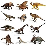 12 piece Large Assorted Dinosaurs highly detailed realistic looking superior quality to last