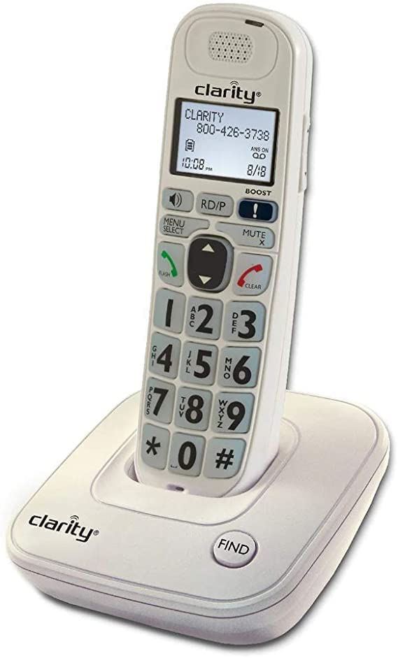 Teléfono Inalámbrico Clarity D704 con Manos Libres miniatura 2