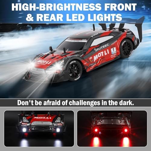 Image of SUPER TOY 1:24 RC Drift Car High Speed Racing Remote Control Car 25KMH for Boys 4x4 Wheel Drive Rechargeable Extra Drifting Tires Birthday Gift