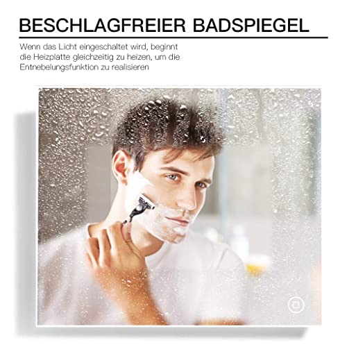 YOLEO-Espejo-de-Bano-con-Iluminacion-Espejo-de-Pared-80-x-60-cm-Antivaho-con-Interruptor-Tactil-Luz-Blanca-Fria-6400-K