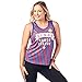 Zumba Atmungsaktives Jersey-Trainingsoberteil Fitness Dance Sexy Tank Top Damen, Really Red-y, XS