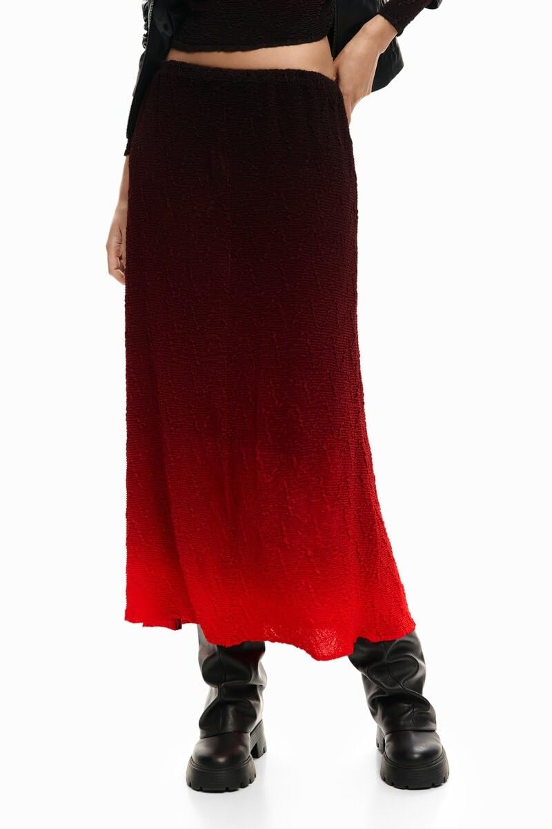Desigual Women's Rouge Skirt Straw