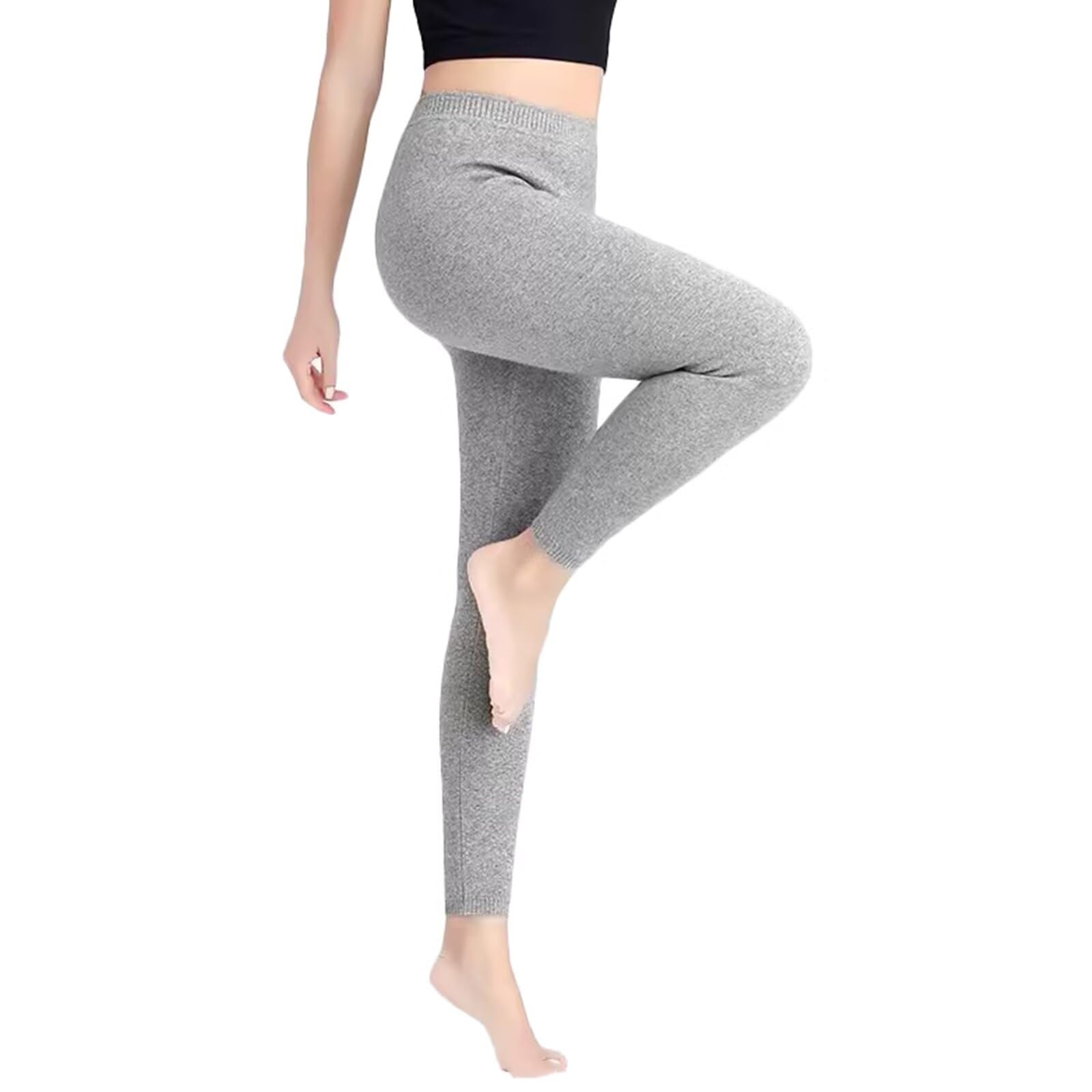 Women's Thermal Long Johns Underwear Leggings Pants,100% Cashmere