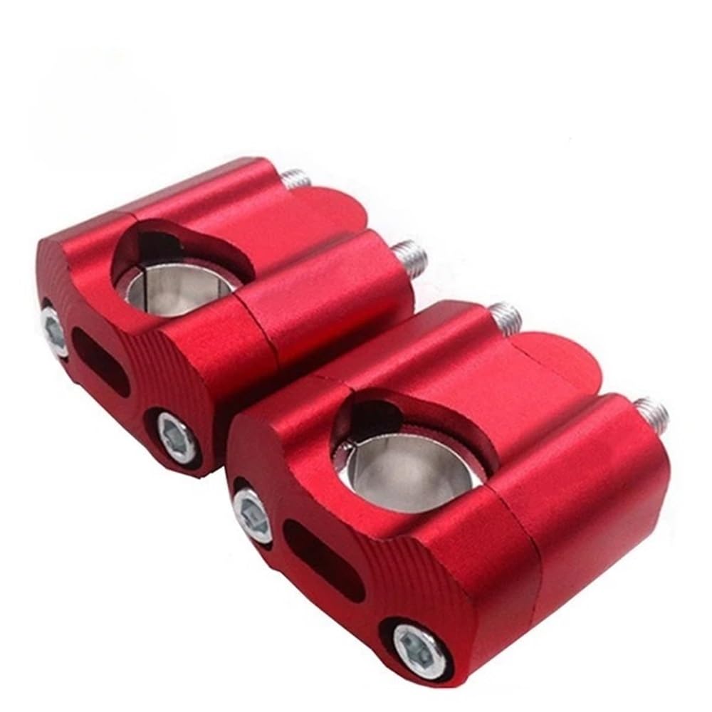 Abrazaderas de manillar para moto 22mm y 28mm adaptadores CNC 8