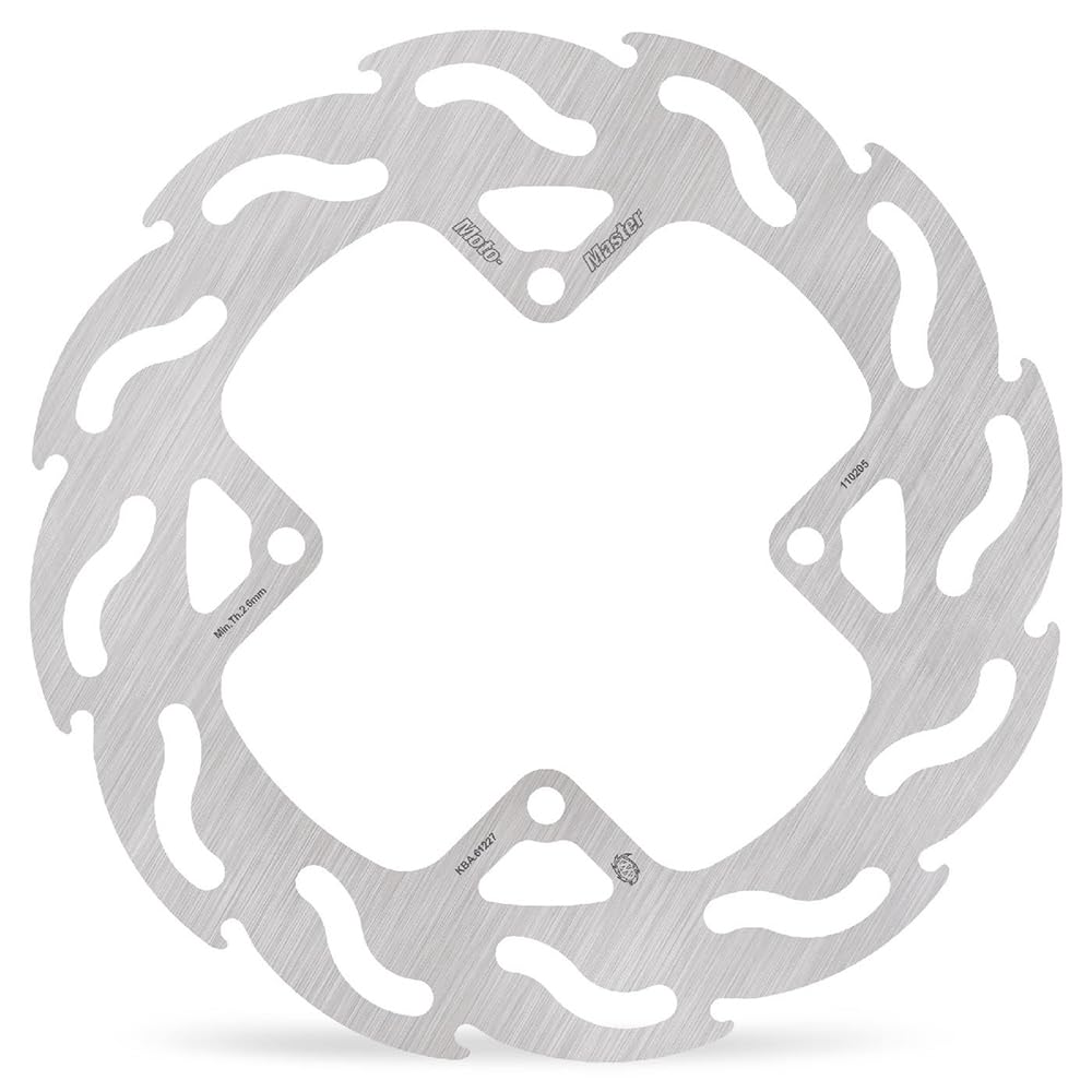 Moto Master Disco Freno Moto Flame Fixed Posteriore per un raffreddamento ottimale e resistenza - spessore 3,1 mm