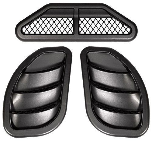 Daystar KJ71301BK Black Jeep JK Hood Vent Kit