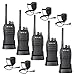 Produktbild Retevis RT21 Funkgerät mit Mikrofon Walkie Talkie 16 Kanäle 1100mAh CTCSS/DCS VOX Wiederaufladbar Walkie Talkies Set (5 Stück, Schwarz)