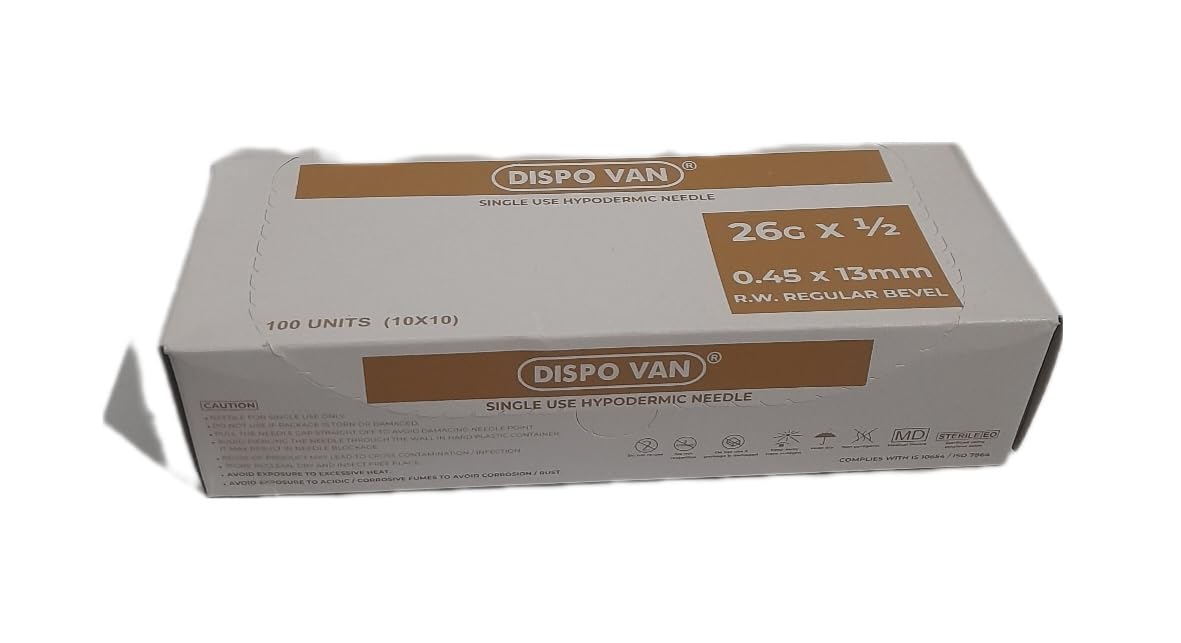 Dispovan single use hypodermic needle 26G-image-33