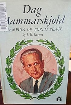 Hardcover Champion of World Peace: Dag Hammarskjold Book