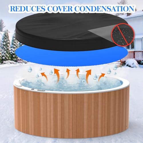 Cobertor burbuja para jacuzzi 8 ft redondo miniatura 6