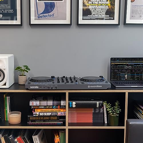 Pioneer DJ DDJ-FLX6 Rekordbox e Serato DJ Controlador - Grafite
