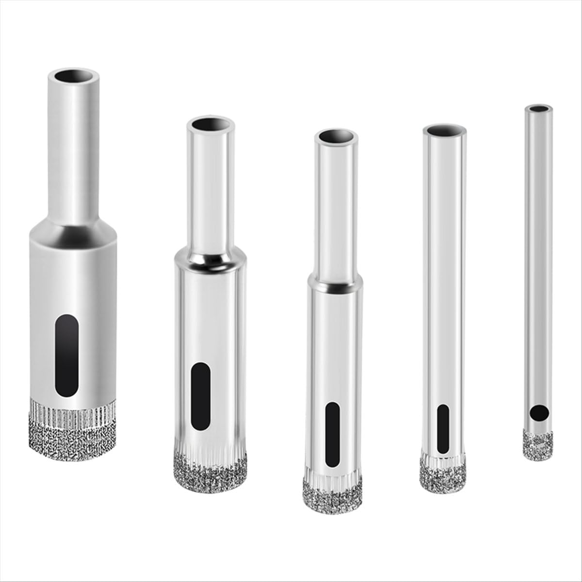 BPQiang Glass Drill Bit Set- Bits Hole Saw Bottle Extractor Remover Tool