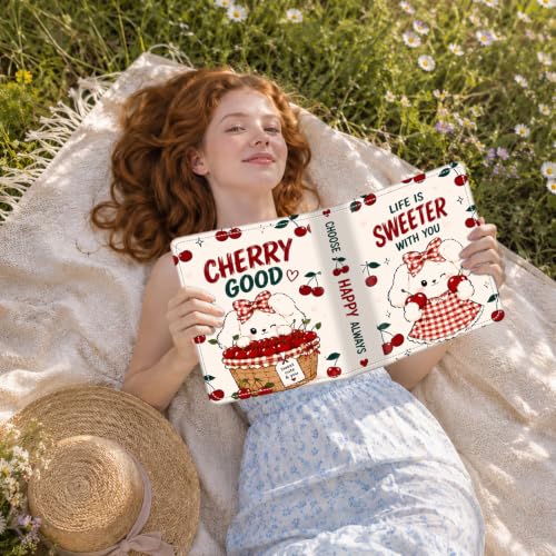 Image of Photo Album 4x6 120 Pockets Cherry Puppy Gingham