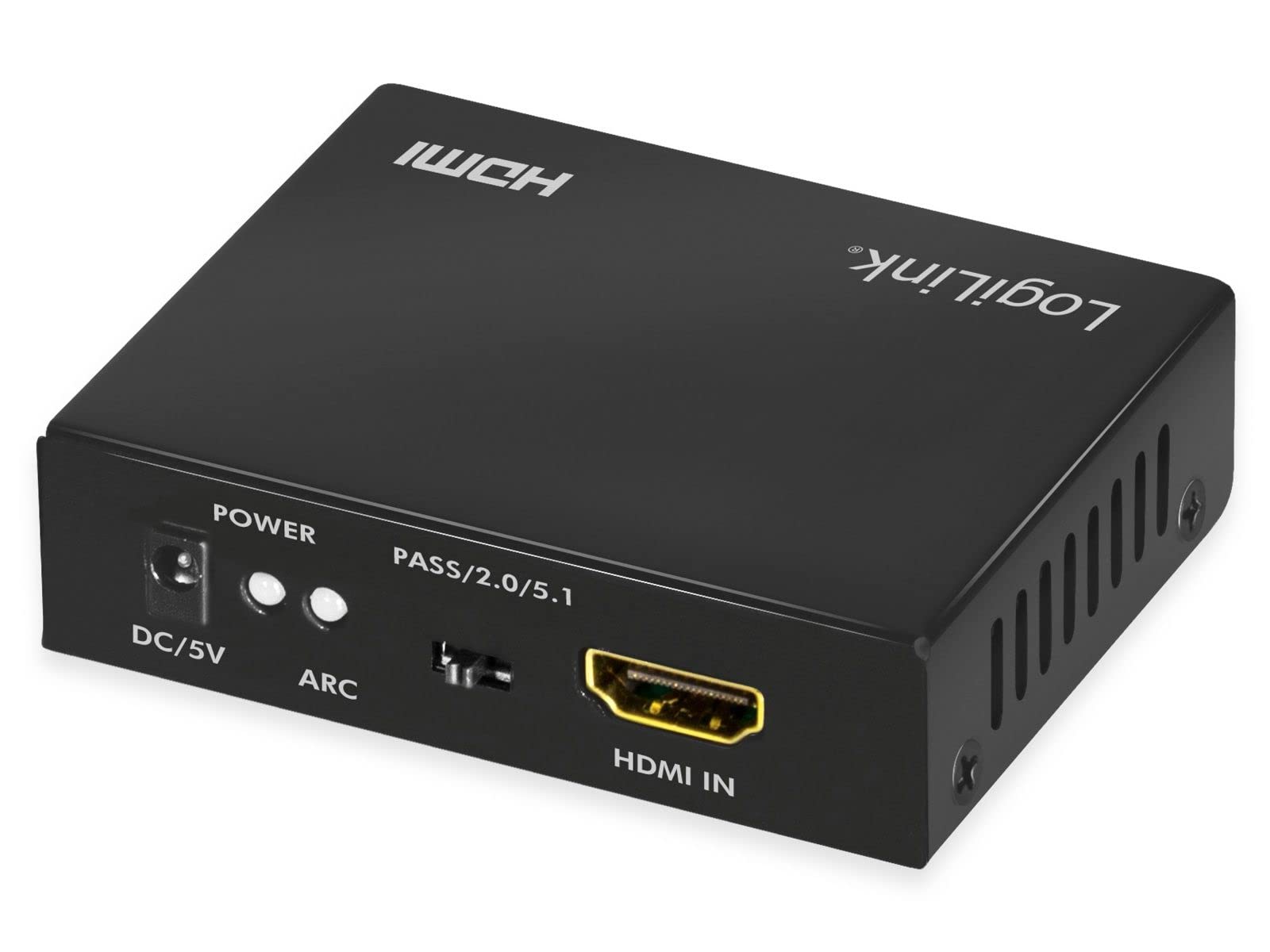 LogiLink HD0055 HDMI-Audio-Extraktor 2CH/5.1CH 4K/60 Hz
