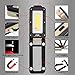 JGA JOGGING ARM Magnetic LED Portable Working Light Rechargeable LED Work Flashlight Super Brightness 180 Rotatable Folding Snap Working Light for Car Repairing Emergency Camping Mountain Climbing