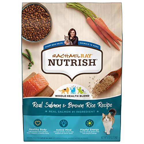 Rachael-Ray-Nutrish-Premium-Natural-Dry-Cat-Food-Real-Salmon-Brown-Rice-Recipe-6-Pounds-Packaging-May-Vary