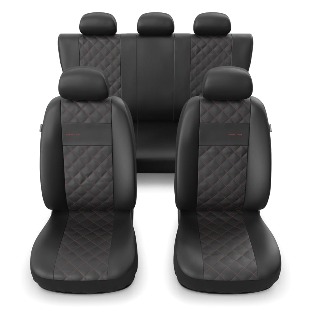 Mossa Fundas Asientos Coche aptas para Ford Focus I II III IV 1998-. PRF-RD | Hatchback, Cabrio, Familiar, Berlina, Furgoneta
