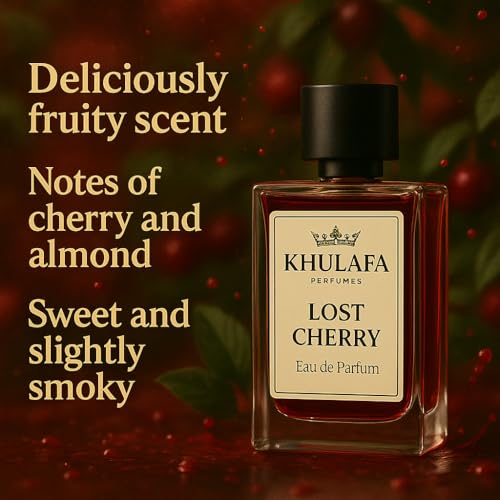 Image of Lost Cherry Inspired Perfume for Women & Men | Sweet & Sensual Eau de Parfum with Cherry, Almond & Tonka Bean | Long-Lasting Fragrance | Luxury Unisex Scent | Gift for Her & Him | 50ML