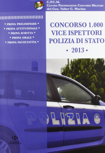 Concorso 1000 vice ispettori polizia di Stato