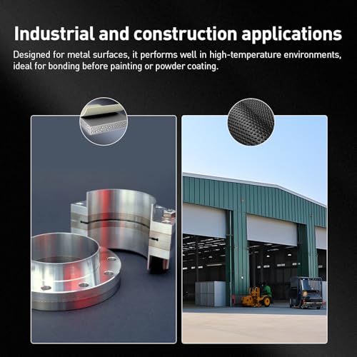 Image of Double Sided Tape Heavy Duty Mounting Tape 2 inch x 18Ft Made of 3M 4611F Gray Strong Adhesive for Reliable Bonding Waterproof Foam Tape for Home Office Car Decorative Materials and Trims