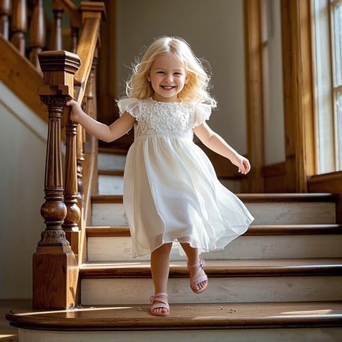 Image of Kiderence Toddler Girls Sandals Little Girls Kids Summer Shoes Toddler Sandals