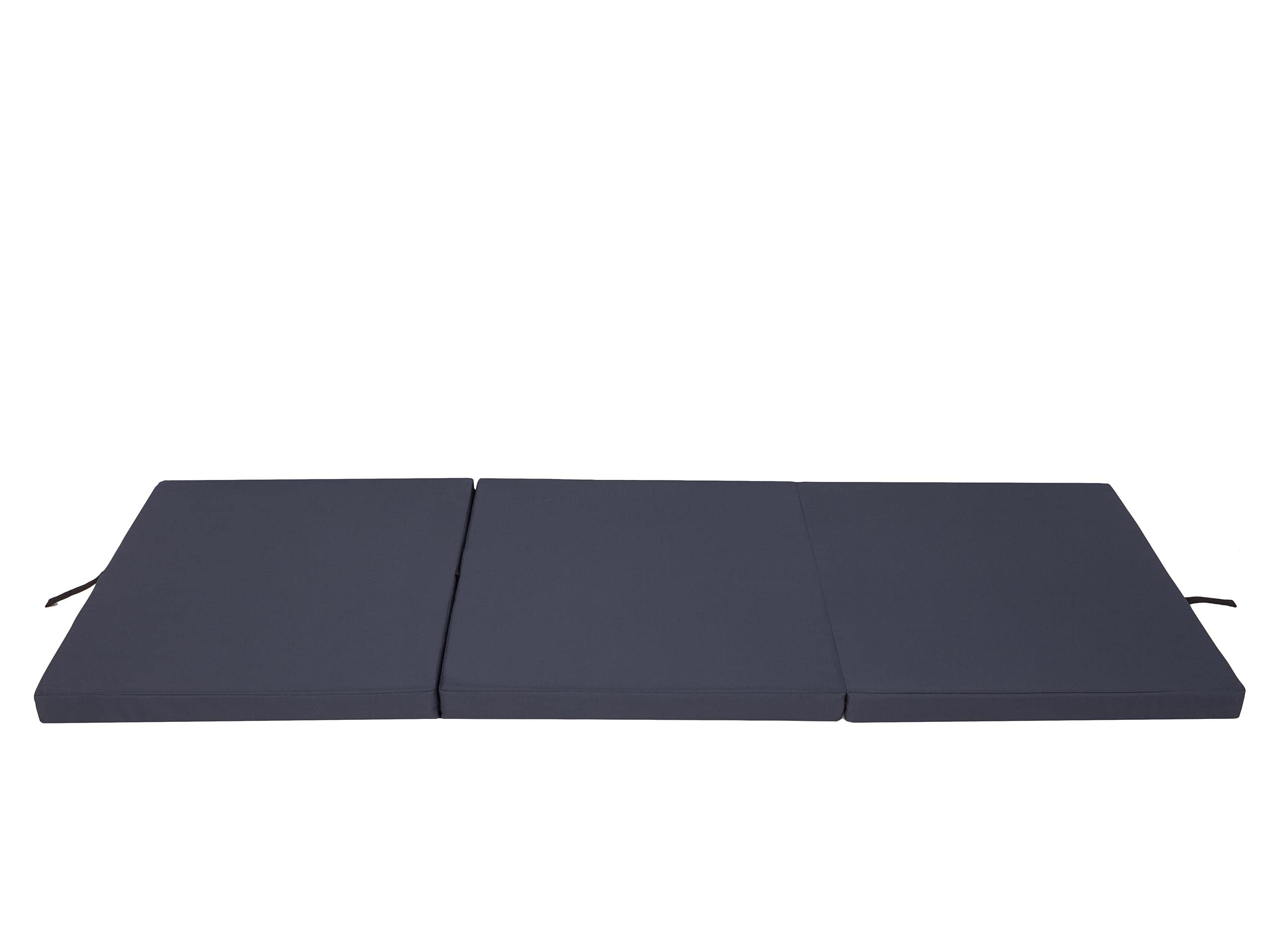 Matelas d'entraînement, Matelas de Couchage, Matelas d'invités, Matelas de Camping, Matelas de Chambre, Matelas de Plage, Matelas Pliant, 195 x 80 cm, Bleu Marine