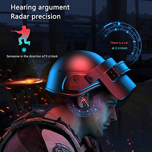 Auriculares Gaming True Wireless impermeables cascos luces LED 6