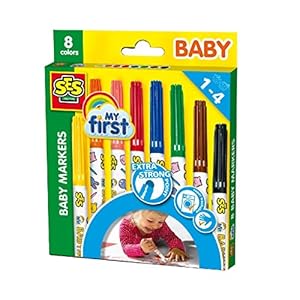 Ses 00299 My First Baby Markers 8st