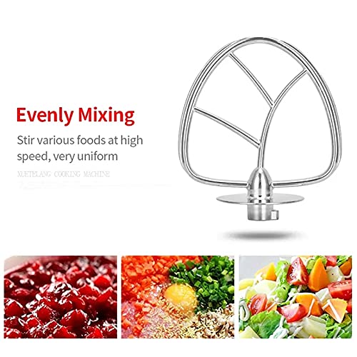 Feixunfan Küchenmaschine 1300W 6.5L Elektrische Mixer-Sahne Schlagmaschine Für Das Hausbacken für Brot Kuchen (Farbe… – Bild 5