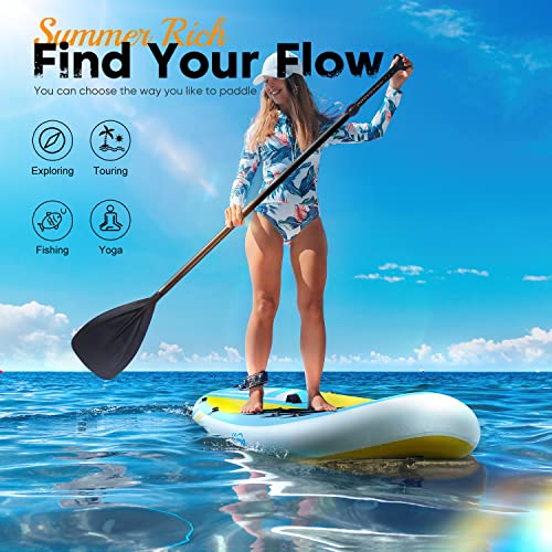 Zupapa Inflatable Standup Paddle Board For Adults - Two-Way Paddle, Supports Over 350Lbs, Skill Levels - Ideal For Paddling And Kayaking #TOP6