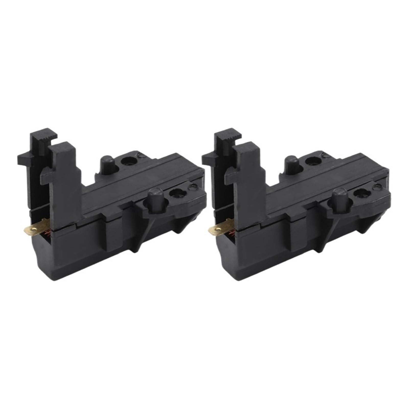 2Pcs Washing Machine Motor Carbon Brush ，Compatible for Whirlpool Hoover Candy Compatible for Ariston