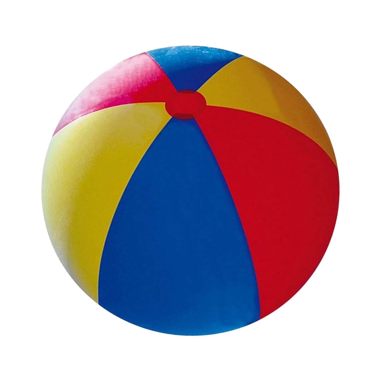 Sharplace Pallone da Spiaggia Gonfiabile per Il Giardino, Enorme, Colorato E Brillante, Facile da Trasportare, Pieghevole, Ideale per L'interazione Genitore, 120 cm