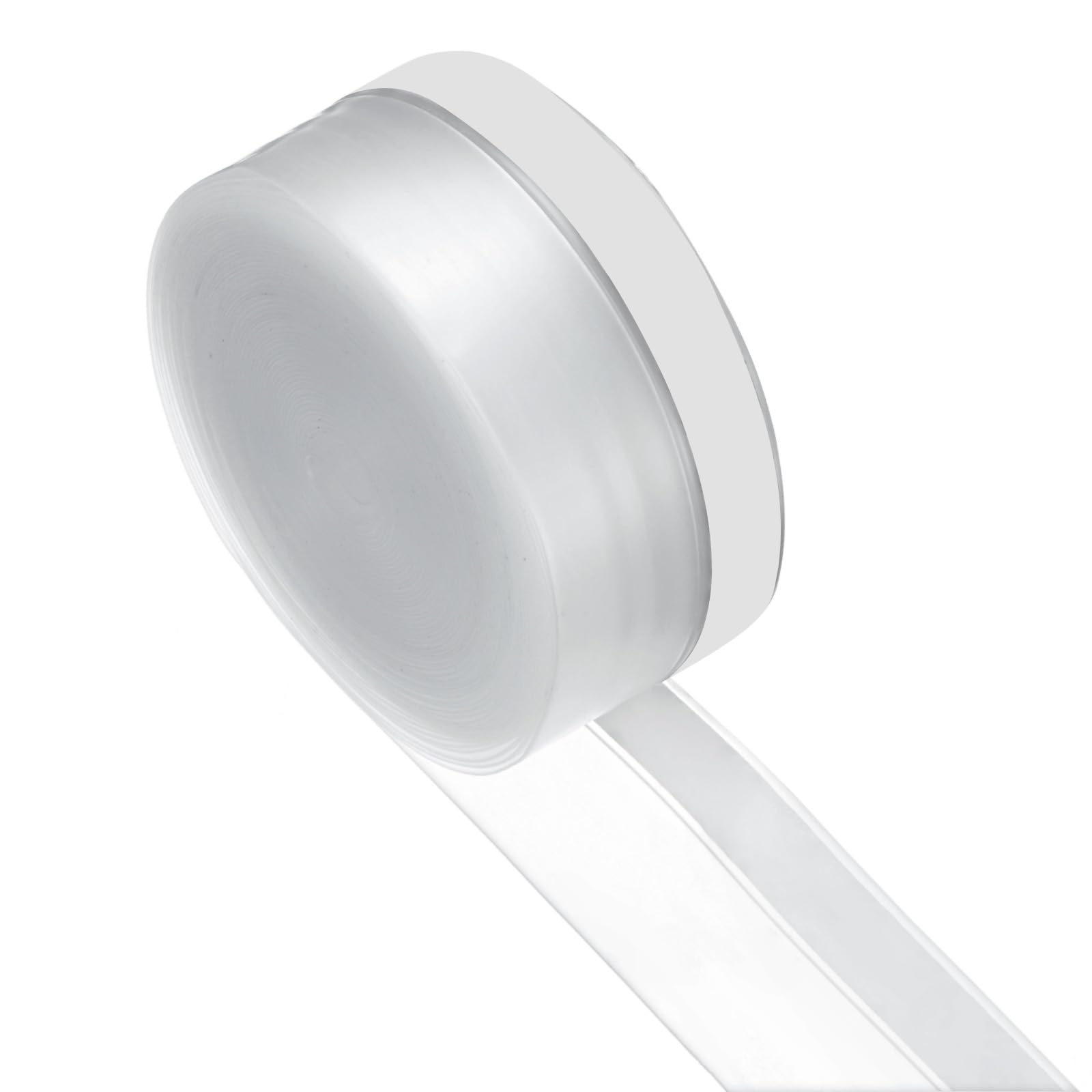 M METERXITY Weather Stripping Door Seal Strip, 1.77 Inch(45mm) Silicone 32.8 ft Draft Stopper for Windows Gaps/Shower Door
