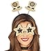 Produktbild FIESTAS GUIRCA Neujahr September Diadem Stirnband und Gold-Brille