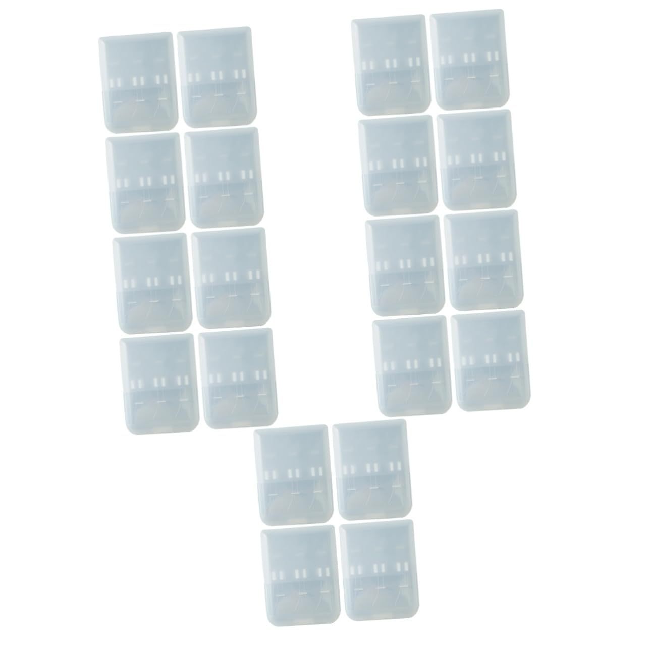 Didiseaon 5 Set Scatola Porta Testine Per Spazzolino Da Denti Scatole Porta Testine Per Spazzolino Da Denti Accessori Per La Custodia Custodia Per Esterni Per e 4 pezzi * 5