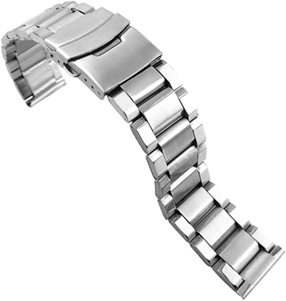 Bracelet de montre en acier inoxydable universel 18mm 20mm 22mm 24mm