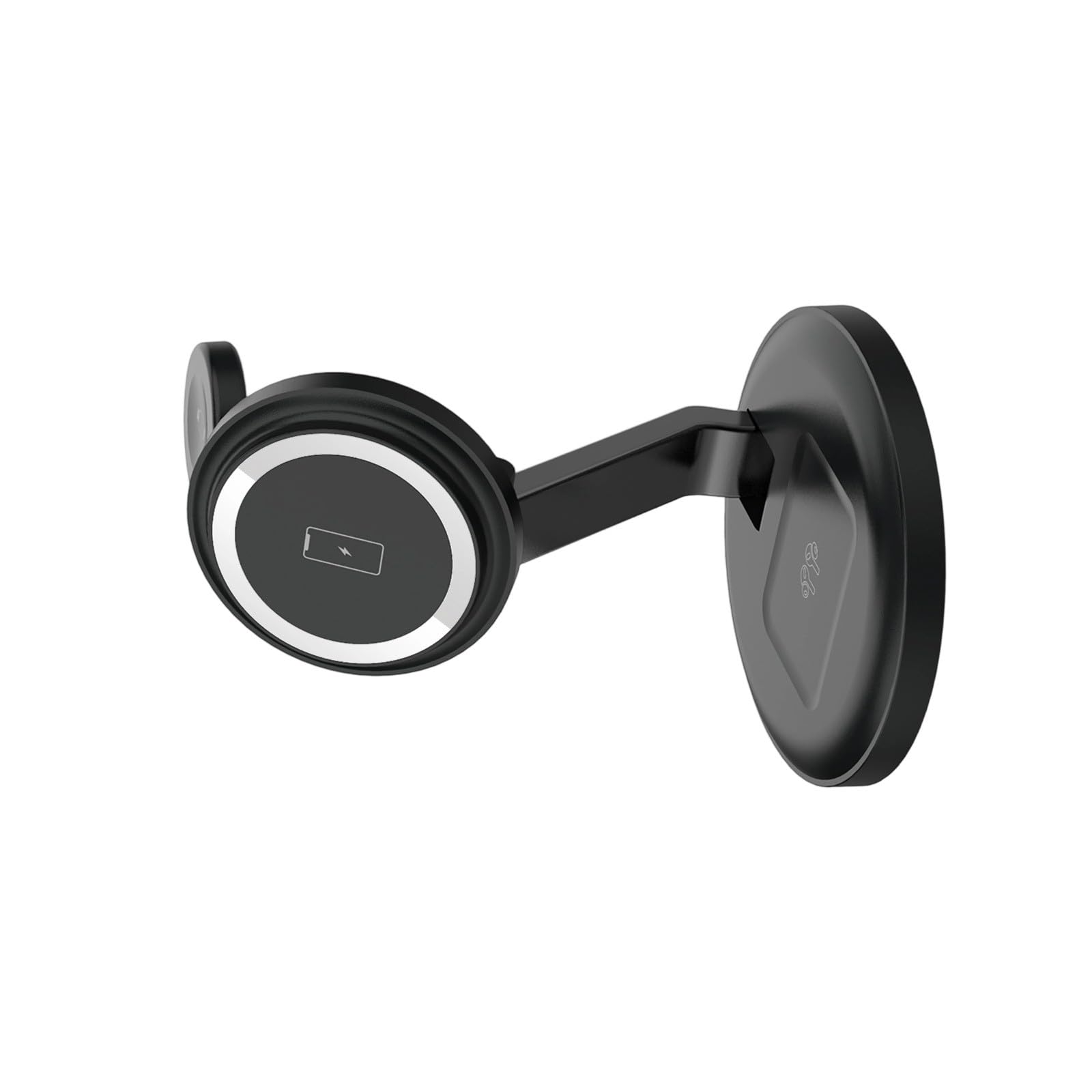 Support de charge pliable réglable 3 en 1 15 W Design pliable rapide pour téléphone Smartwatch Écouteurs Angle réglable Support de téléphone avec