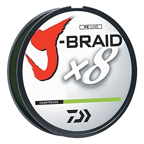 Daiwa J-braidx8 CH tresse visible idéale pour vos sorties de pêche matinales