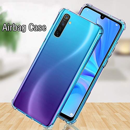 Image of REALCASE Ultra Thin Soft Silicone TPU Back Cover Case for Oppo Realme XT, Transparent