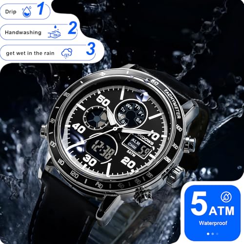 Montre numérique militaire multifonction étanche pour homme actif