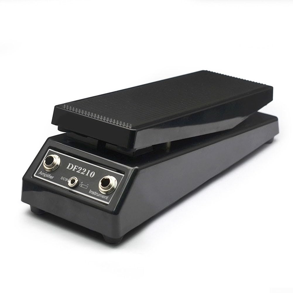 Un accesorio imprescindible. El pedal DF2210 wah wah confiable y eficaz perfecciona el tono de tu guitarra eléctrica