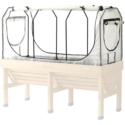 image for VegTrug Classic Greenhouse Frame and Multi-Cover Set, Compatible with 