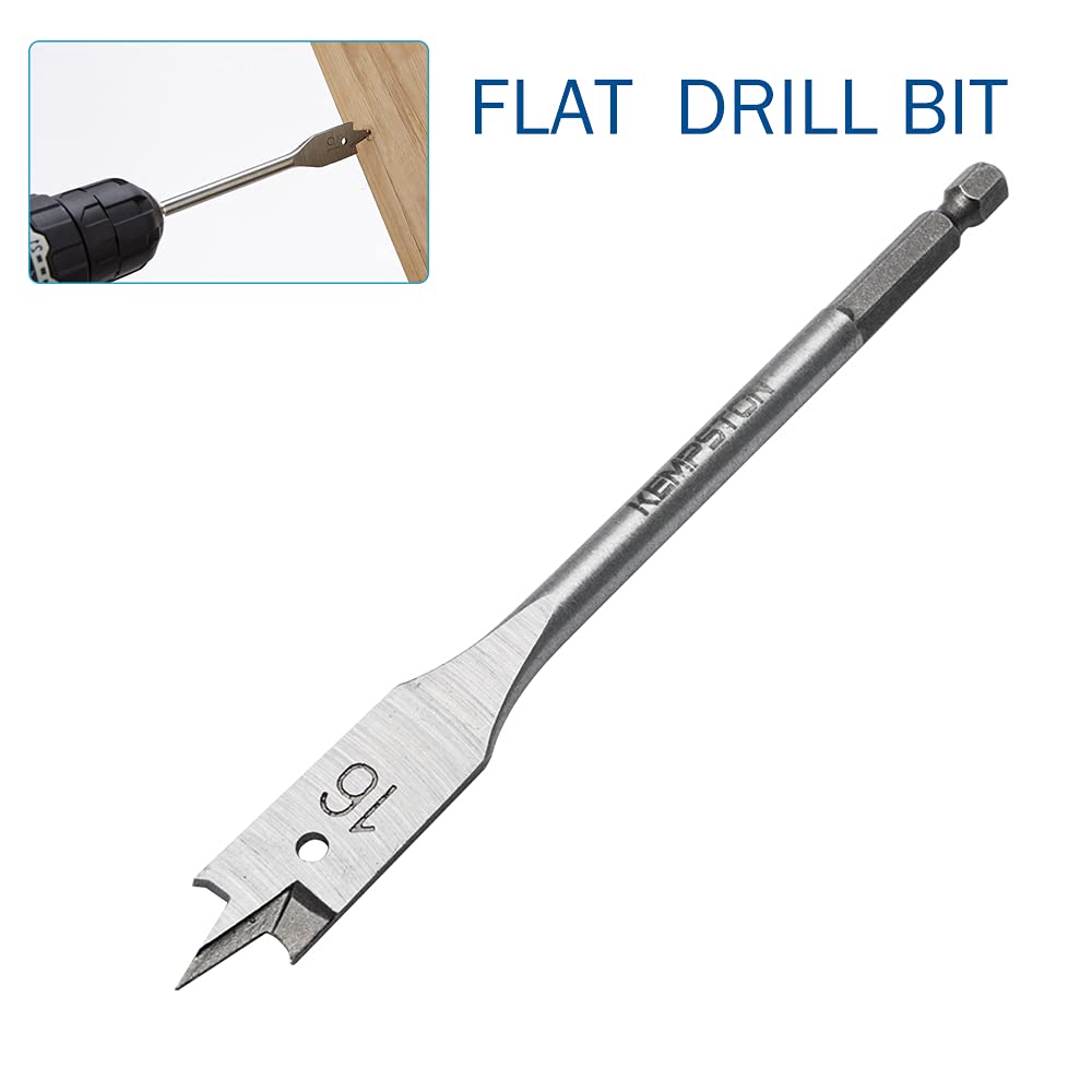 Spade Drill Bit, Wood Drill Bits Flat Drill Bit for Wood 14mm