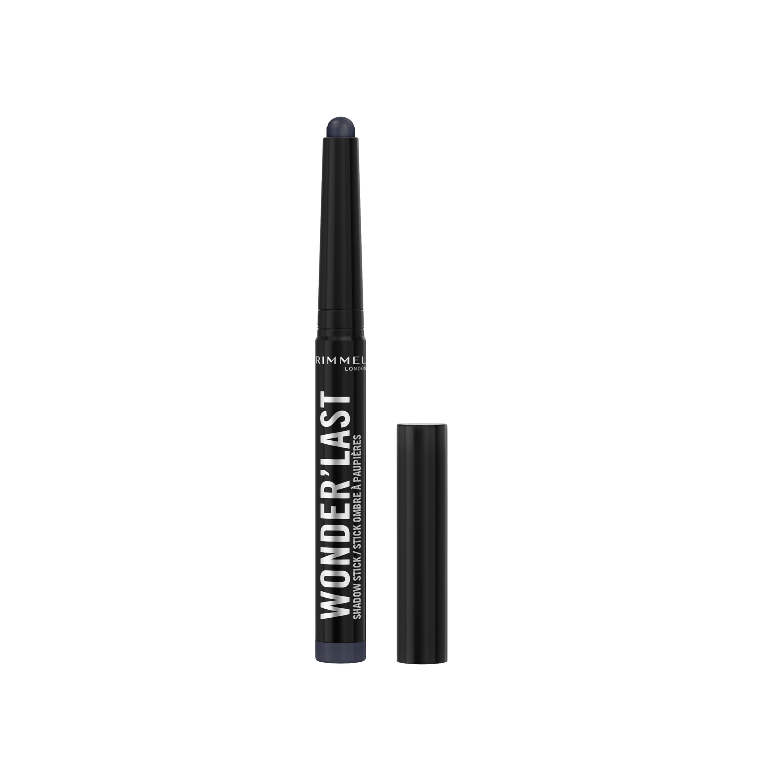 Rimmel Wonder'Last Shadow Stick, 011 Blueberry BBY, Easy To Apply, One Swipe Eyeshadow, Lasts All Day, Ultra-Creamy Formula, Buildable, Smudgeproof, Vegan