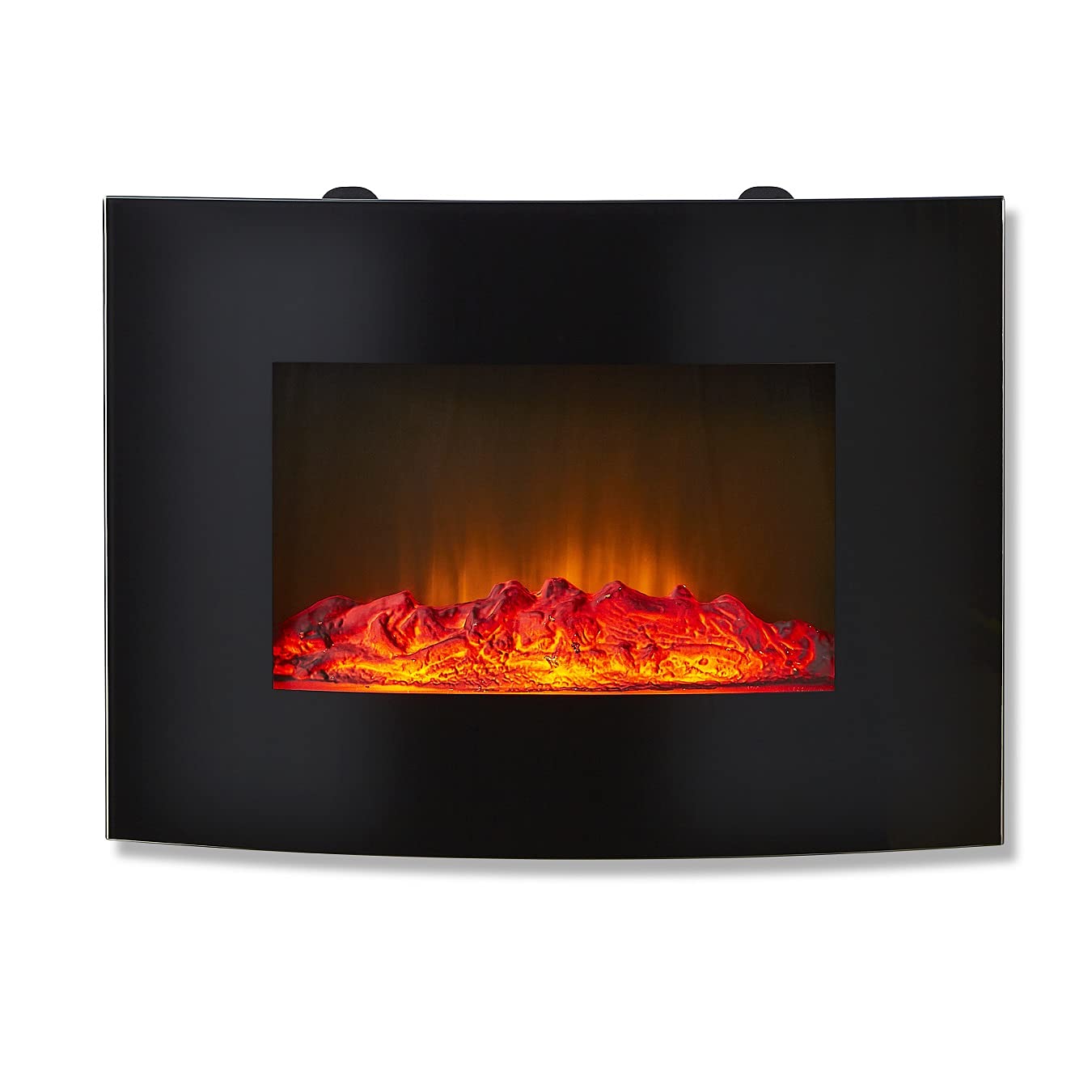 Buy Warmlite WL45056BF 2kw Curved Glass LED Flame Effect Electric Wall