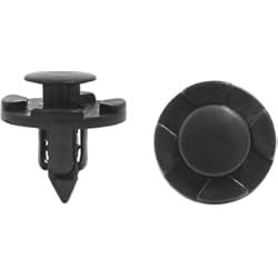 Guardabarros Twingo sourcing map 50 Pcs 8mm Plastic Push Type Rivet Retainer Fastener Bumper Pin Clips for para Nissan