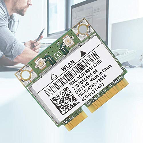 Tarjeta de Red DW1540 802.11 a/b/g/n Half Height Mini PCI Express con chip BCM943228HM4L miniatura 4