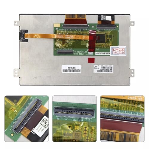 Image of 7 inch LCD Digitizer Touch-Screen C070EAT01.0 for RAM 1500 2500 3500, for Dodge Charger /Challenger, for Jeep Cherokee /Renegade 2018‑2021 Equipped with VP2 Uconnect Radios, Scratch Resistant